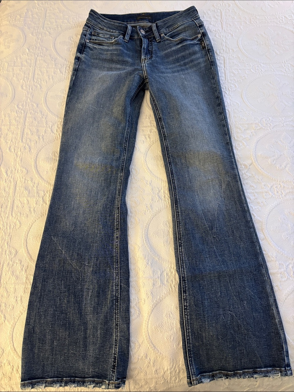 Silver Jeans Blue Flared Denim
